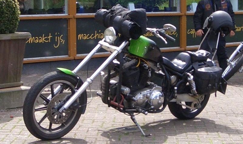 Mijn oude chop